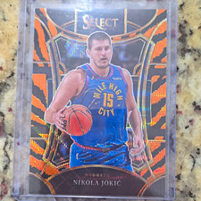 Panini Select 2023-24 Nikola Jokić Mezzanine Tiger Stripes Prizm #369 picture