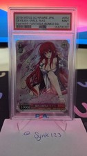 Weiss Schwarz 2019 Devilish Smile Rias Signature 052 FBR Japanese PSA 9 Mint picture