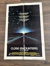 CLOSE ENCOUNTERS OF THE THIRD KIND original 1977 27x41 one sheet movie poster picture