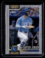 2026 Topps Chrome Logo Refractor Carter Jensen Rookie Kansas City Royals #39 picture