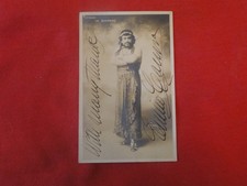 Vintage Original Enrico Caruso In Sansone Signed Real Photo Post Card picture