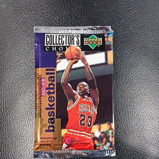 4 Packs-Upper Deck 1995-96 Collector's Choice NBA Pack -10 Cards Each Pack picture