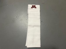 Minnesota Golden Gophers Team Issued White Player Exclusive Game Towel Football picture