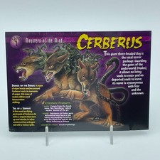 WEIRD AND WILD CREATURES Cerberus Card 1 Monsters of the Mind Sealed Vintage picture
