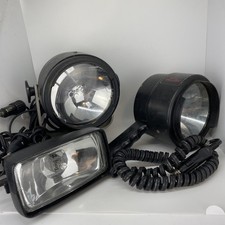 LOT Three Vtg Auto Boat Spot-Light Max Million, Quartz Fire, Q-Beam- Magnetic picture
