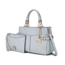 MKF Collection Tenna Satchel Handbag & Wallet by Mia K – Vegan Leather Crossbody picture