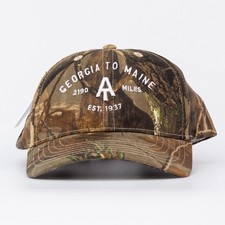 Appalachian Trail Georgia To Maine AT Embroidered Real Tree Camo Hat picture
