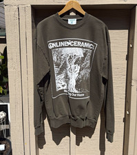 Online Ceramics Stop Killing Our Home Nature = Nurture  Sweatshirt Olive Size L picture