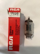 Vintage RCA 7025 12AX7 Vacuum Tube Mullard Made In Great Britain Untested OIB picture
