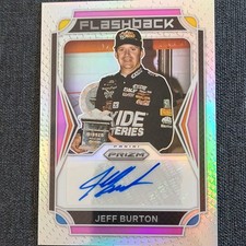 2022 Panini Prizm Jeff Burton Flashback Autographs  Prizm Auto  FA-JB picture