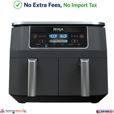 Ninja Foodi 6-in-1 8 Quart 2-Basket Air Fryer with DualZone Technology, DZ201 picture