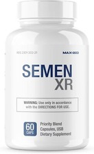 3 PACK     MEN'S SUPPORT - SEMEN XR 3 MONTH SUPPLY picture