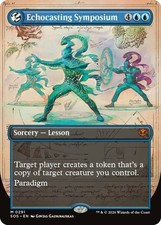 1x Echocasting Symposium ~~ Borderless - Foil NM-Mint, English Secrets of Strixh picture
