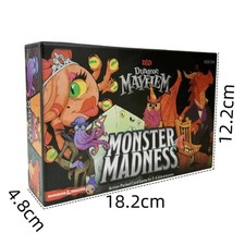 Share Dungeon Mayhem Board Game Cards Monster Madness Card English Toy Gift picture