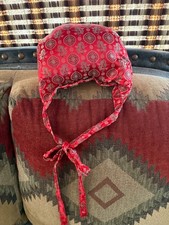 Bustle Bum Under Pillow Victorian 1800 Period Correct Red  Chinese Brocade picture