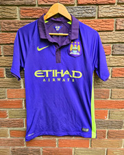 Vintage Authentic Nike Manchester Football Club Soccer Jersey picture