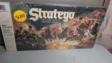 Vintage Milton Bradley Stratego 1986 Board Game New In Sealed Box - Damaged Seal picture