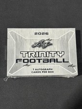 2026 Leaf Trinity Football Sealed Hobby Box  picture