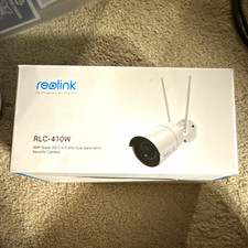 Reolink RLC-410W 4MP Dual-Band Wi-Fi Bullet Cam Night Vision White picture