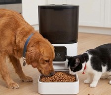 Large 6L SMART Automatic pet Feeder & Stainless Steel Bowl - WIFI , Dog & Cat picture