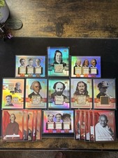 2026 Pieces of the Past Relic & Insert Lot – 2x /50 + 10x /100 Red + Duals picture