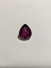 2.21 Ct Natural Rhodolite Garnet Pear Cut 8.5x7.2mm Purplish Pink Loose Gemstone picture