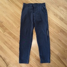RARE Kitsbow Haskell Men's Commuter Cycling Pants Size 32 Dark Heather Gray EUC picture