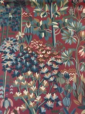Thibaut Large Botanical Graphic Print 6 Yards  F912044 Alpine Sunbaked Fabric picture