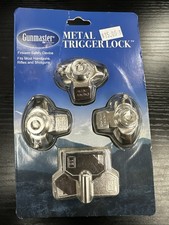 Gunmaster Metal Trigger Lock 3-Pack With Keys Included picture