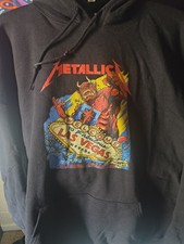 OFFICIAL Metallica Las Vegas 2026 Week 1 Sphere Pop Up Hoodie XLarge picture