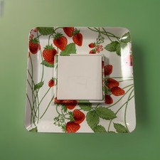 Top of the Table 1970’s  Strawberry The Karen Vintage   Large Serving Platter  picture
