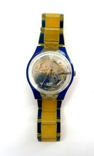 NEW Swatch Watch MASS CLASS GK337 with Case & Papers 2001 Gents NOS New Battery picture