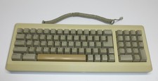 Vintage Apple Macintosh Keyboard M0110A w/ Cable Mac 128K 512K 512Ke Plus Works picture