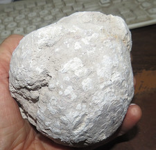 MEXICAN 3.75-4 INCH DRUZY MIST CRYSTAL GEODES  ROUGH  UNOPENED HOLLOW JAL picture