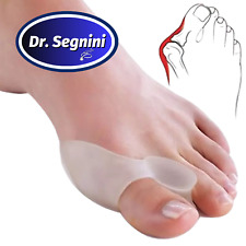 1 PAIR SILICONE TOES SEPARATOR FOOT HALLUX VALGUS CORRECTION BONE✅JVG-067⭐ picture