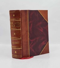 Sex And Culture 1934 By J. D. Unwin [Leather Bound] picture