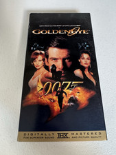 GoldenEye James Bond 007 VHS Tape THX Digitally Mastered PG-13 MGM/UA 1995 NTSC picture