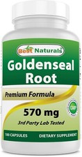 Best Naturals Goldenseal Root 570 mg 100 Capsules picture