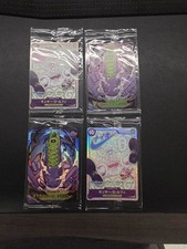 In-Hand US. One Piece 4 Cards Nike Collab Monkey D Luffy P-099 4-Card Set Sealed picture