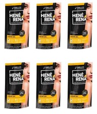 6x Packs Embelleze Hene Rena Gel Natural Black 180g Bulk Wholesale Brazil picture