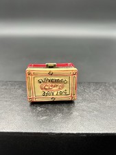 Vintage Supremeo Cuban Cigars Porcelain Hinged Trinket Box w/trinket picture