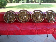 1963 CORVETTE HUBCAPS Wheel Covers ORIGINAL SET OF 4 w/ Spinners Chevrolet GM 63 picture
