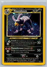 Houndoom 4/75 MP Neo Discovery Pokemon Unlimited Holo picture