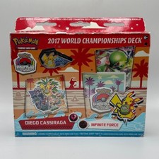 Pokémon 2017 World Championships Deck Diego Cassiraga - Infinite Force SEALED picture