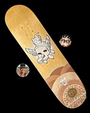 RARE Jeremy Fish The Unbelievers Skateboard Deck Turtle Hunter Scott Bourne NEW picture