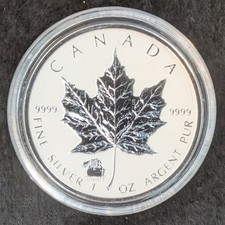 ON SALE - 2012 CANADA SILVER MAPLE LEAF w/ TITANIC PRIVY MARK - 25,000 MINTAGE picture