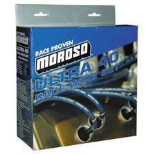 Moroso Ultra 40 Spark Plug Wires SBC Small Block Chevy 350 383 400 OVC HEI 73664 picture