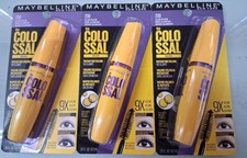 Maybelline Colossal Volum EXPRESS Mascara  230 Glam Black -BRAND NEW 3 PACK-N31 picture