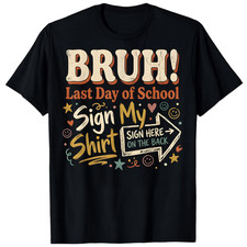 BRUH  BLACK T-Shirt 17 picture