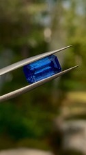 GIA Certified 4.13Ct Natural Royal Blue Sri Lankan Sapphire picture